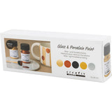 Glass & Porcelain Paint metallic Opaque - Metallic Colours