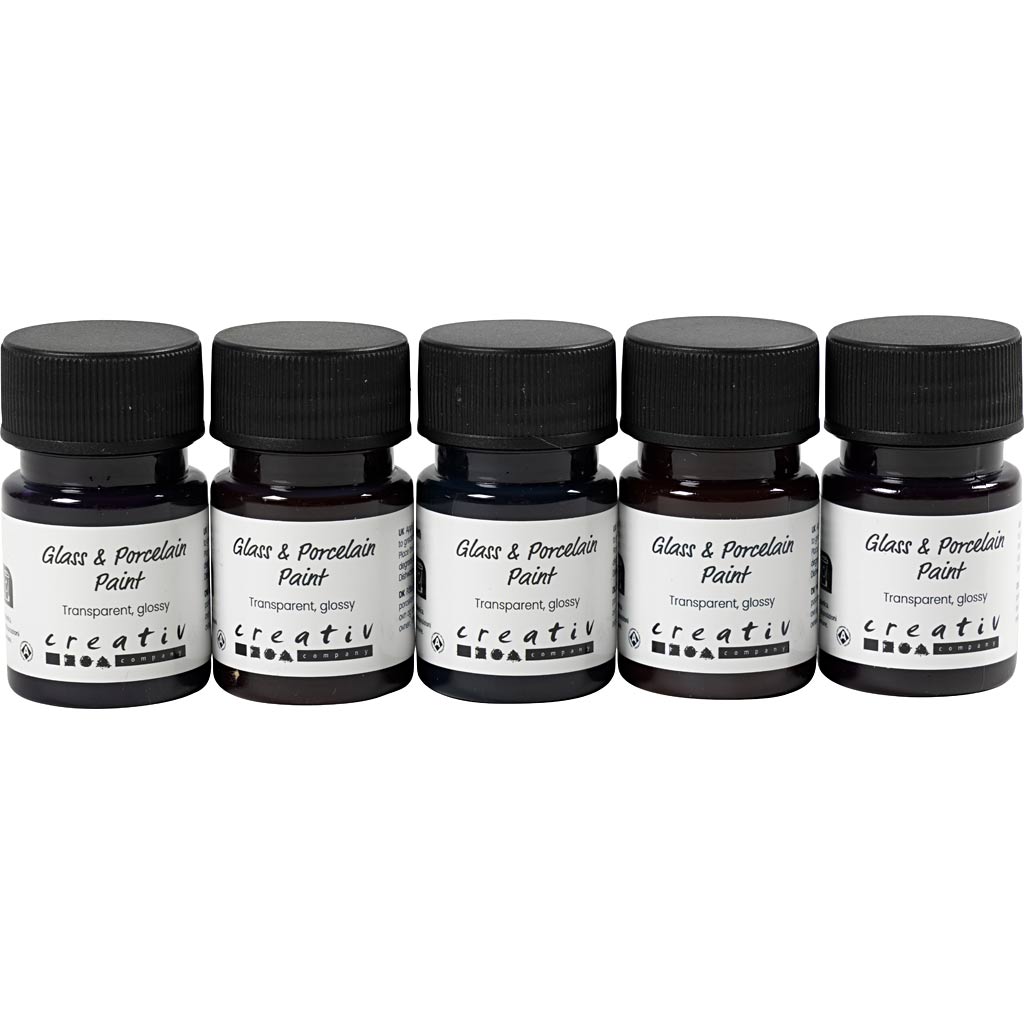 Glass & Porcelain Paint Glossy Transparent Nature