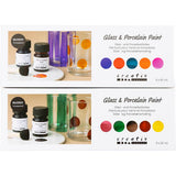 Glass & Porcelain Paint Glossy Transparent Colourful - Nature Colours