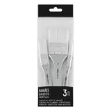 Liquitex Basics Acrylic Brush Set - Synthetic (3 Pack)