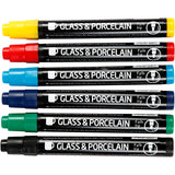 Glass and Porcelain Markers