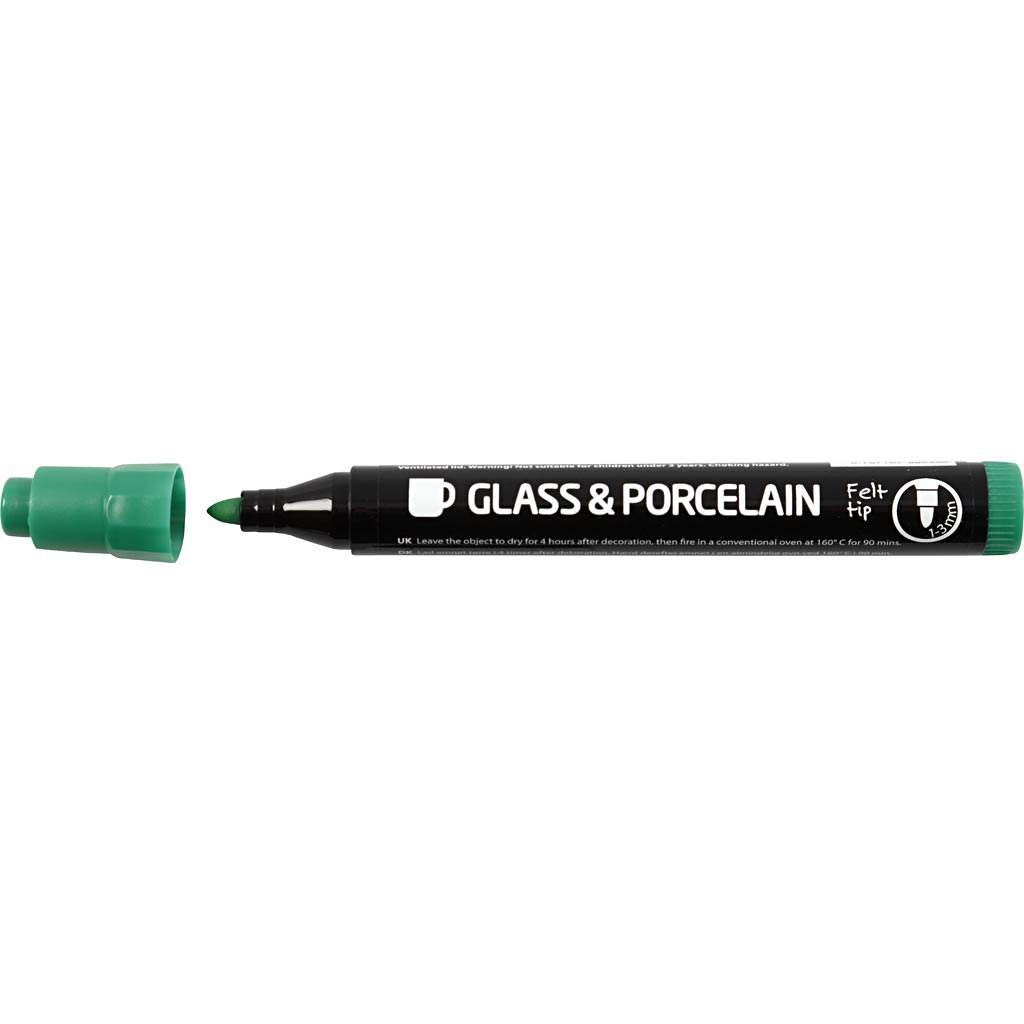 Glass and Porcelain Markers