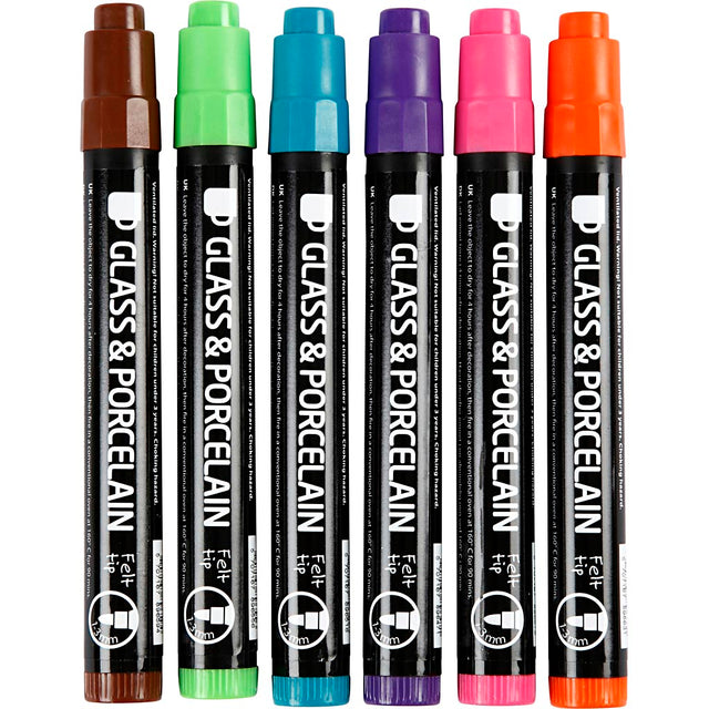 Glass and Porcelain Markers