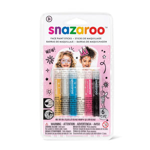 Snazaroo Fantasy Face Paint Sticks - Set of 6