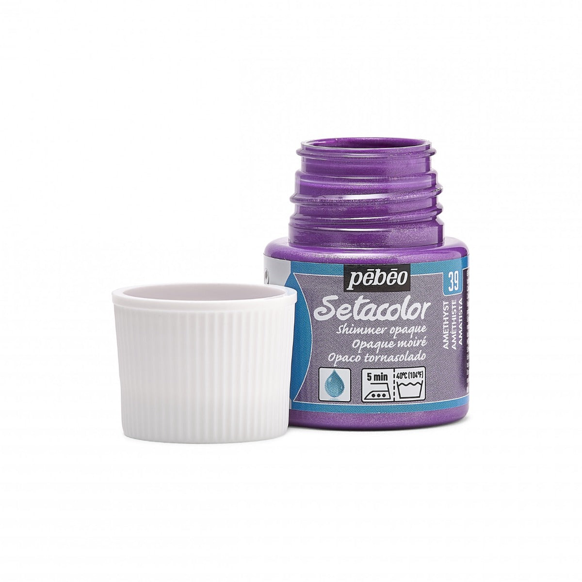 Setacolor Opaque Fabric Paint 45ml - Amethyst Shimmer