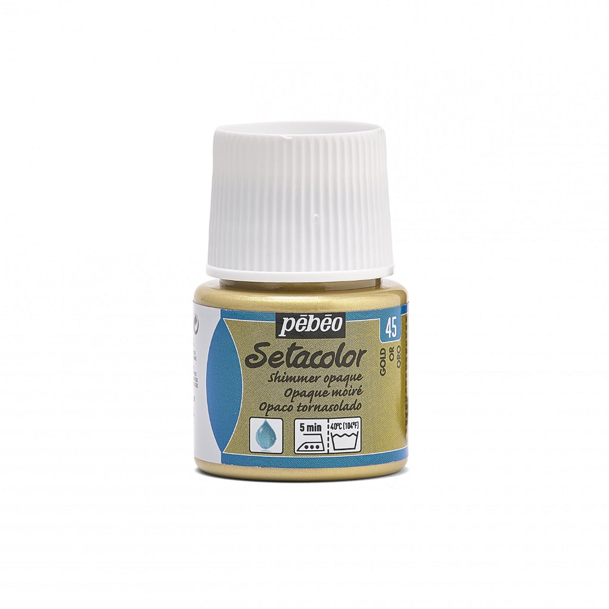 Setacolor Opaque Fabric Paint 45ml - Gold Shimmer