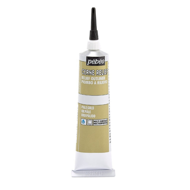 Pebeo Cerne Relief 20ml - Pale Gold