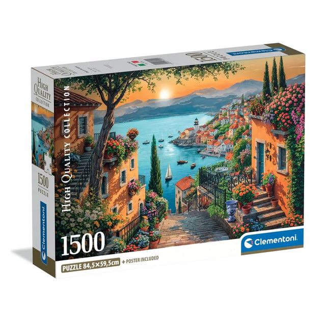 1500 Piece Jigsaw Puzzle - Steps To The Harbour