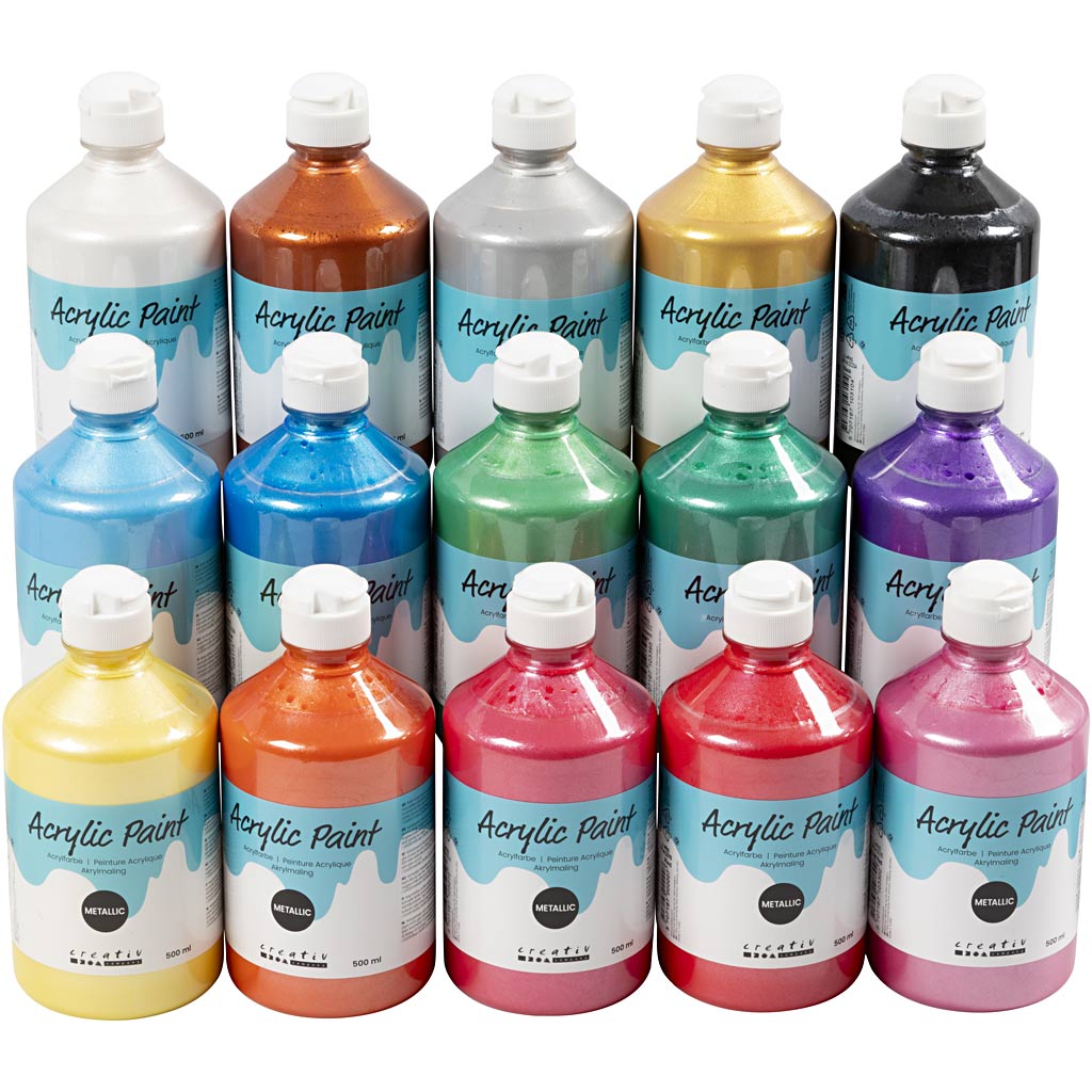 Acrylic Paint Metallic