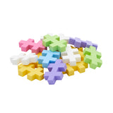 Plus-Plus 15 Piece Tube - BIG Pastel Color Mix 