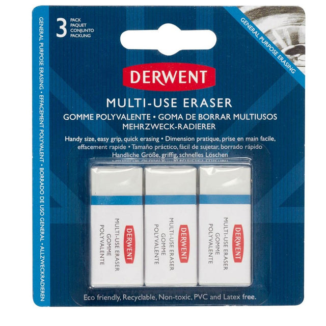 Derwent Multi-Use Erasers (3 Pack)