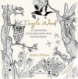 Tangle Wood Colouring Book- Large Format Edition