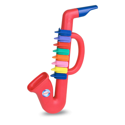 Saxophone with 8 coloured keys/notes