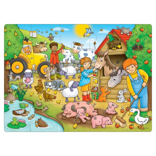 Orchard Toys Who's On The Farm? Jigsaw Puzzle