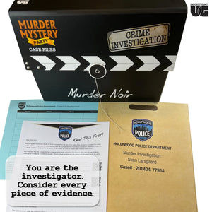 University Games Murder Mystery Party Case Files: Murder Noir