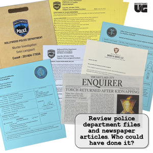 University Games Murder Mystery Party Case Files: Murder Noir