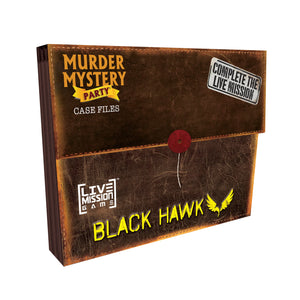 Murder Mystery Party Case Files: Black Hawk Mission