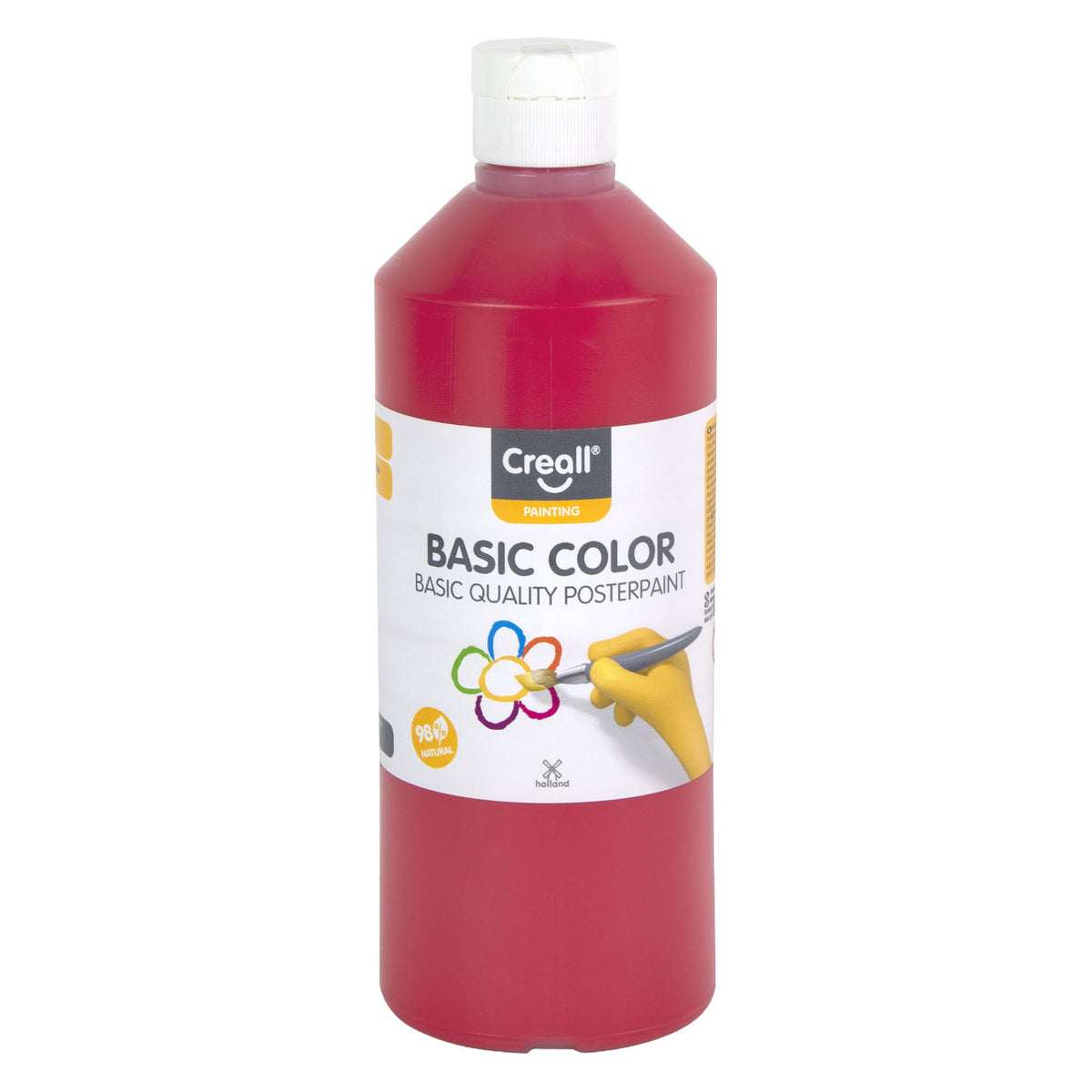 Creall Basic Colour Poster Paint 500ml - Dark Red