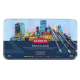 Derwent Procolour Colouring Pencils - 72 Tin
