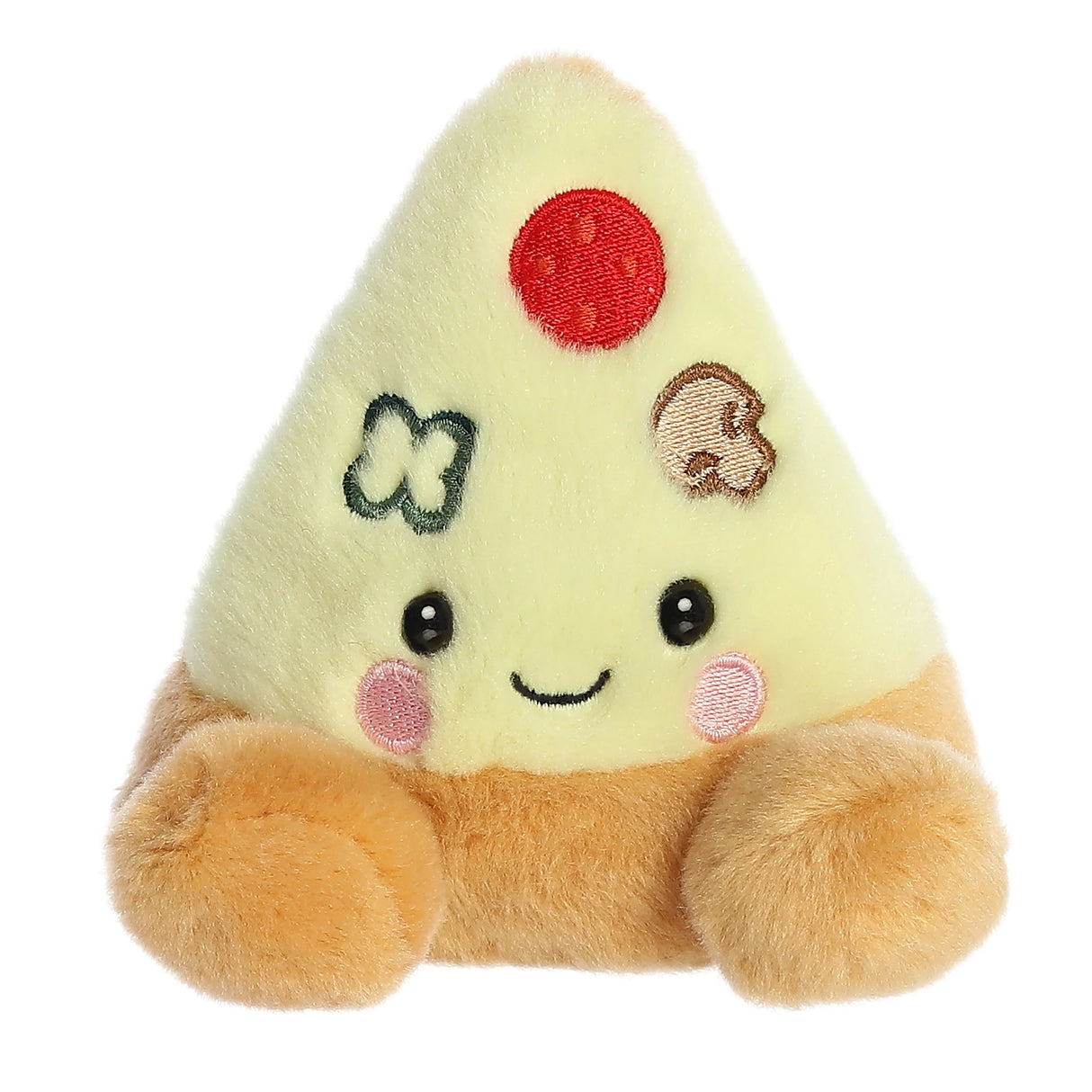 Palm Pals Peppa Pizza Slice 5 Inch Plush Toy