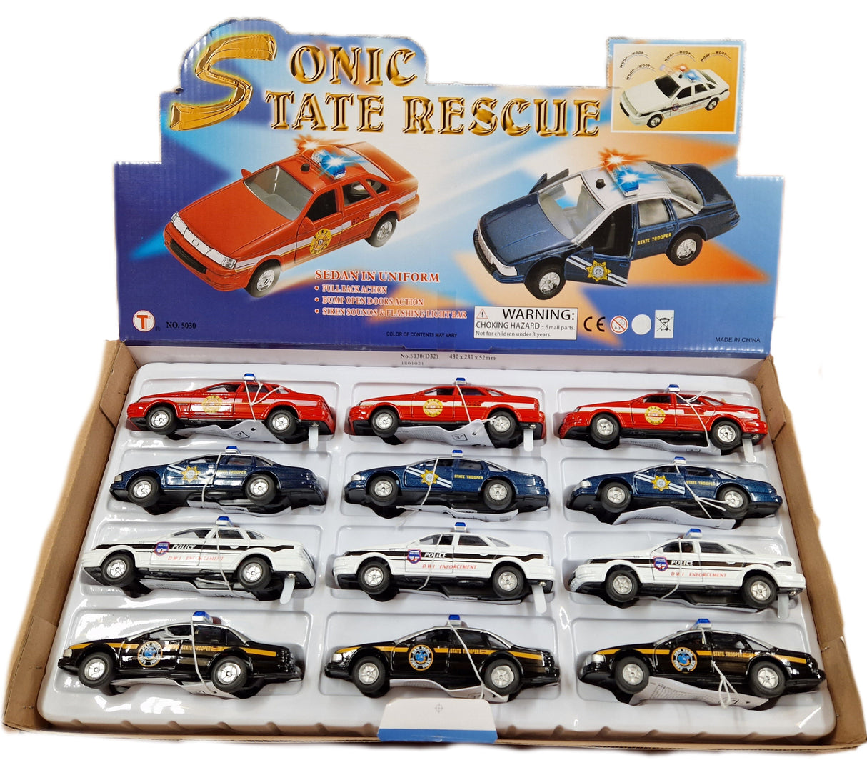 Sonic State Rescue Die-Cast Cars (Assortment)