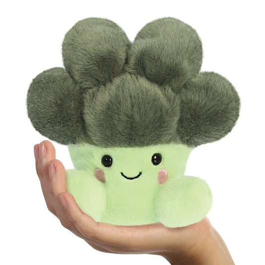 Palm Pals Luigi Broccoli 5 Inch Plush Toy