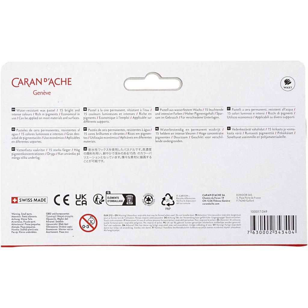 CARAN Dâ€™ACHE Neocolor I Crayons