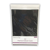 Dovecraft Premium A4 Card 240gsm - Black (10 Sheets)