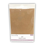 Dovecraft A4 240gsm Card - Kraft (10 Pack)