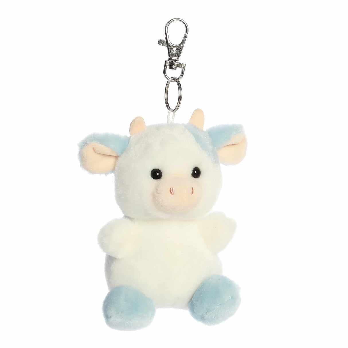Palm Pals Clip-On 4 Inch - Skyla Blueberry Cow