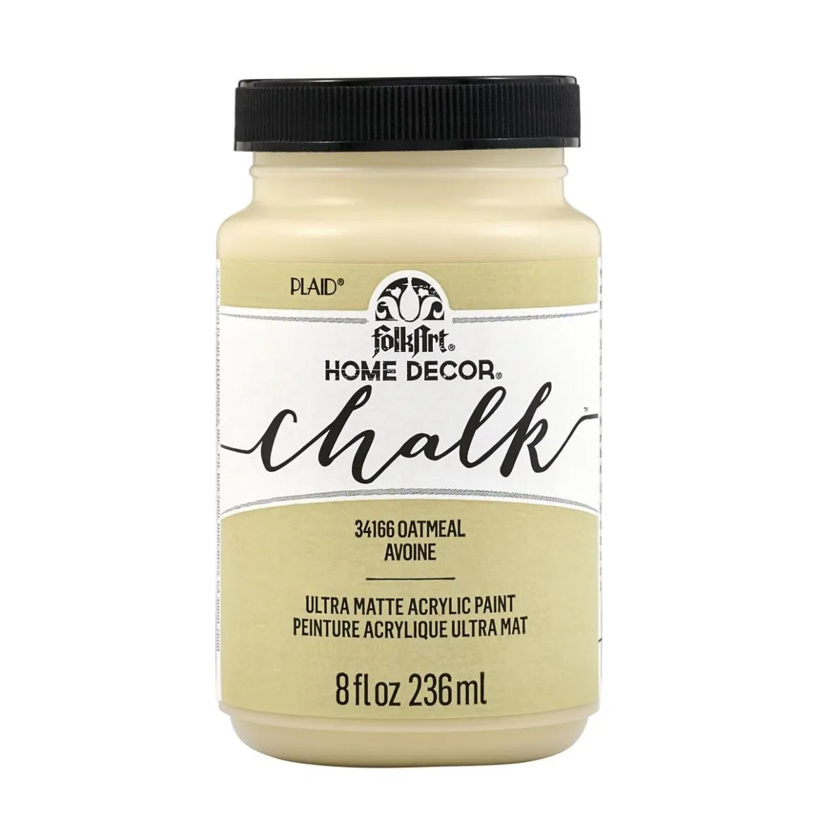 FolkArt Home Decor Chalk Acrylic Paint 236ml - Oatmeal