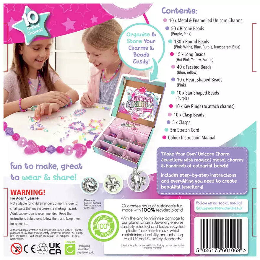 Unicorn Charm Jewellery Kit