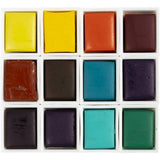 Art Watercolour Paint - ½ Pan (12 Colours)