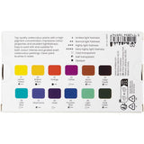 Art Watercolour Paint - ½ Pan (12 Colours)