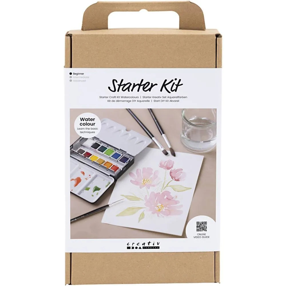 Starter Craft Kit Watercolour Paint