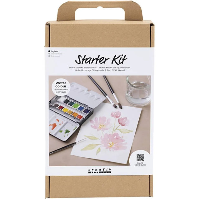 Starter Craft Kit Watercolour Paint