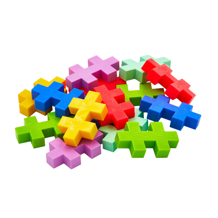 Plus-Plus 15 Piece Tube - BIG Tropical Color Mix
