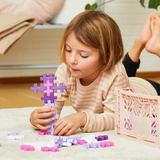 Plus-Plus 15 Piece Tube - BIG Glitter Color Mix 