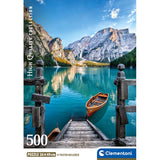 500 Pieces Jigsaw Puzzle - Braies Lake