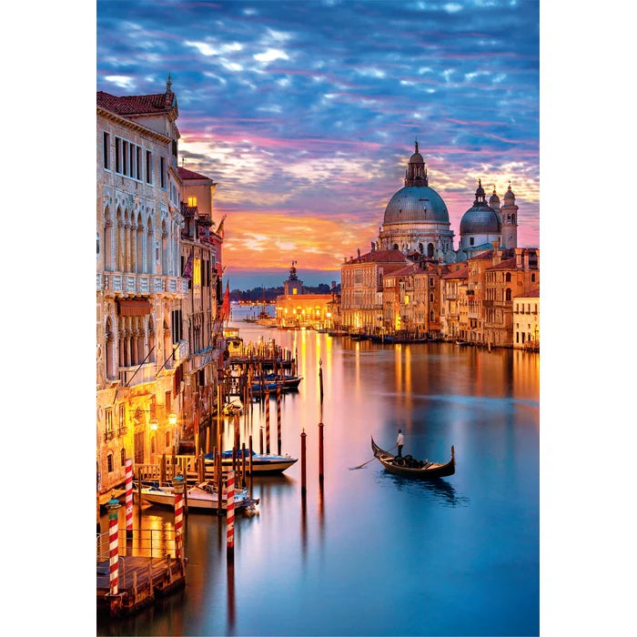 Compact 500 Pieces Jigsaw Puzzle - Lighting Venice