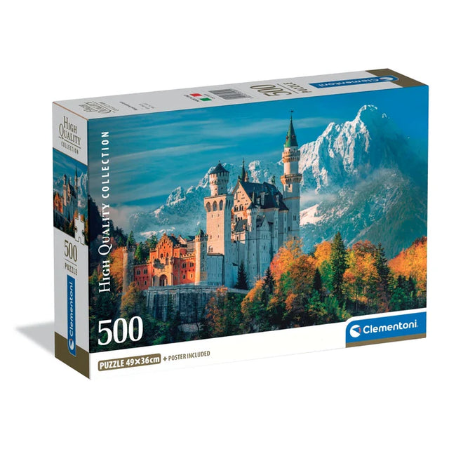 500 Piece Jigsaw Puzzle - Neuschwanstein Castle