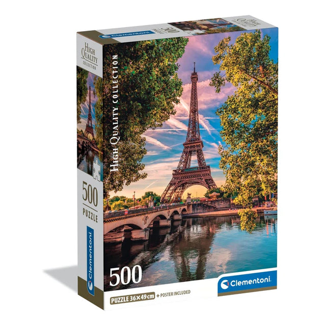 500 Piece Jigsaw Puzzle - Along The Seine