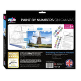 Zieler A3 Paint By Numbers Set - Windmill