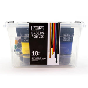 Liquitex - Basic Acrylic 10 Piece Starter Box