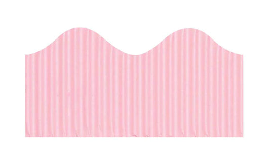 Bordette Scalloped  Pink 57mm x 15m