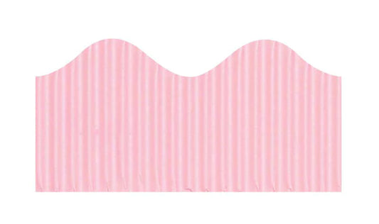 Bordette Scalloped  Pink 57mm x 15m