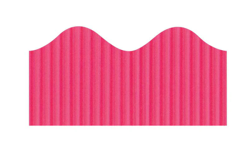 Bordette Scalloped - Magenta 57mm x 15m