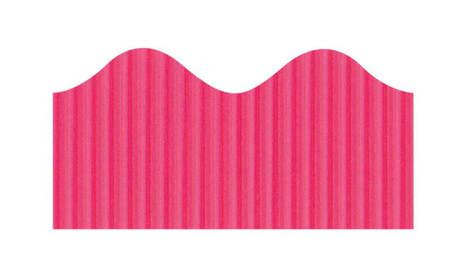 Bordette Scalloped - Magenta 57mm x 15m