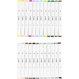Illustration Markers - Pastel Colours 1+8 mm (24 Pack)