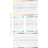 Illustration Markers - Standard Colours 1+8mm (48 Pack)